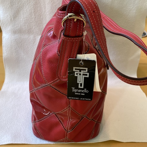 Tignanello Leather Handbag - Picture 3 of 10